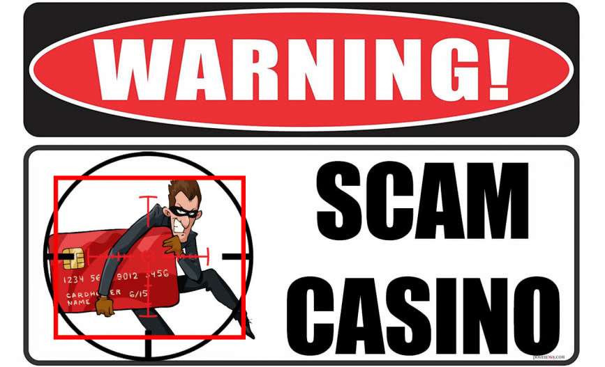 Varování před scam casiny