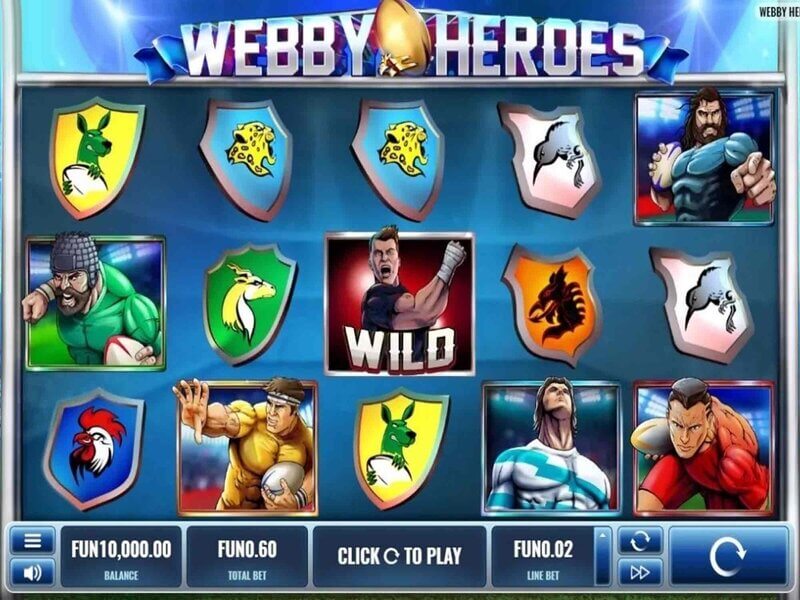 Free spiny na automat Webby Heroes