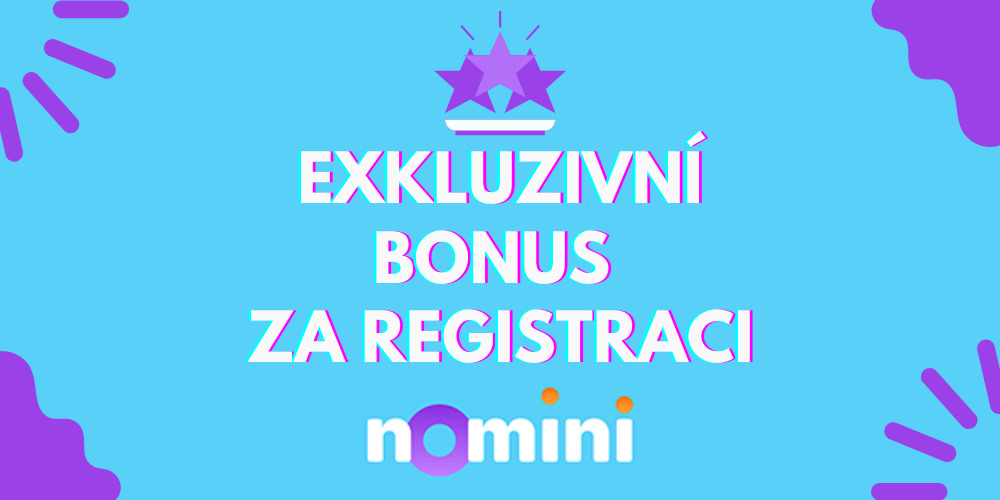 Exkluzivní VIP Bonus v Nomini: až 12,500 CZK + 200 Free Spinů za registraci!
