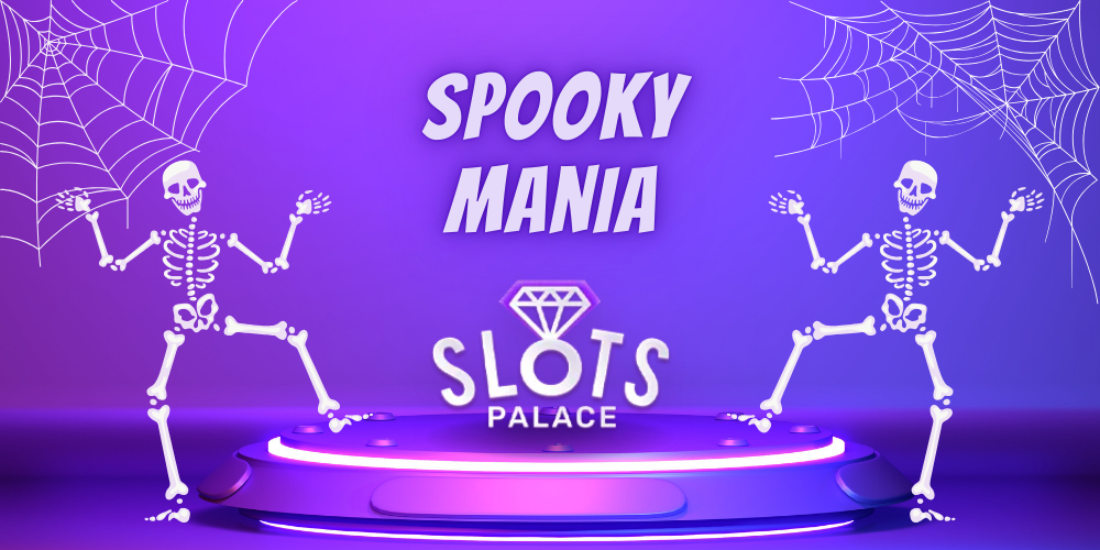 Nalaďte se na Halloween a získejte až 113 Free Spinů s akcí Spooky Mania ve SlotsPalace!