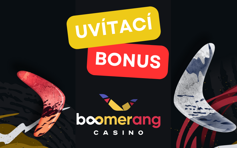 Uvítací Bonus v Casinu Boomerang: až 12,500 Kč a 200 Free Spinů!