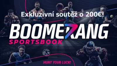 Exkluzivní soutěž EURO 2024 o 200€ s Boomerang!
