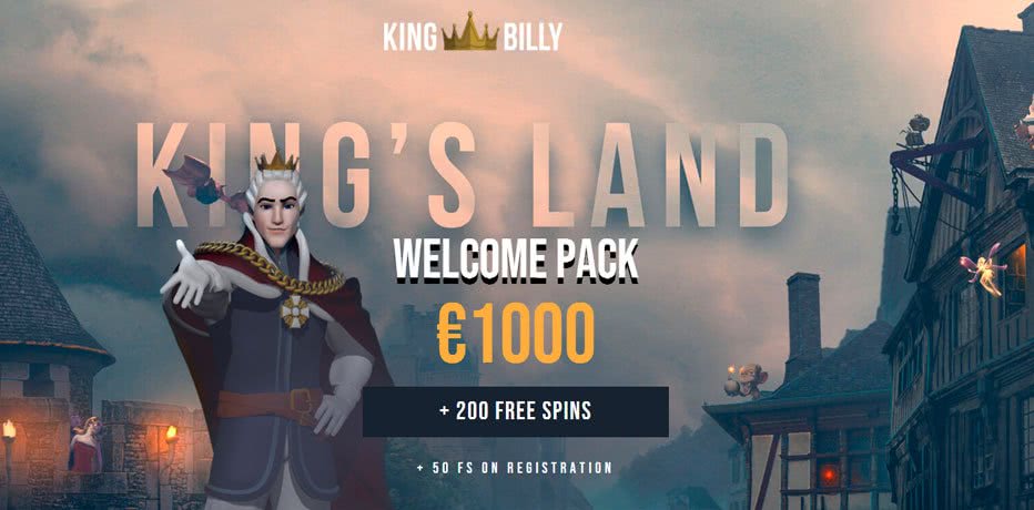 King Billy úvodní bonus