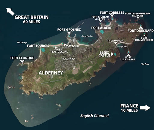 Ostrov Alderney 