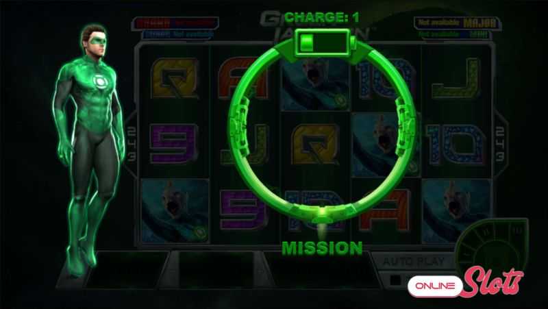 Výherní automat Green Lantern - Bonus