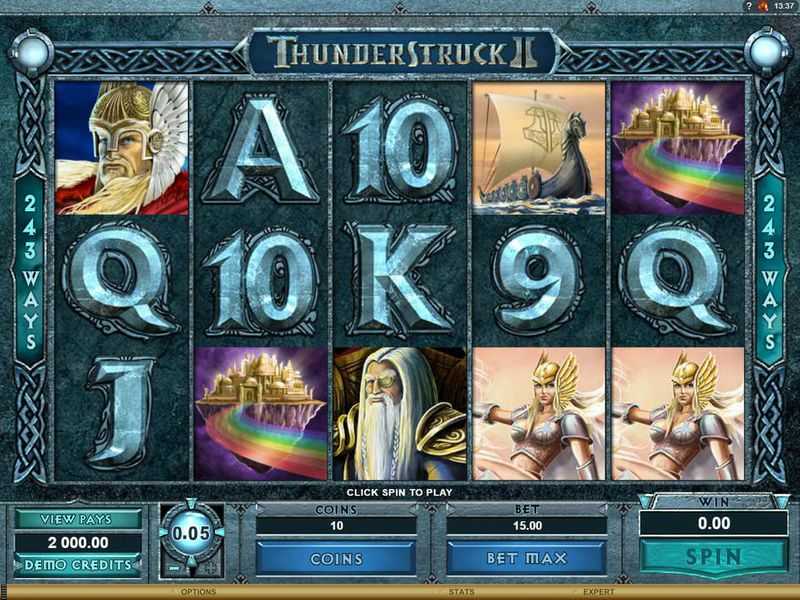 Thunderstruck II - základní hra