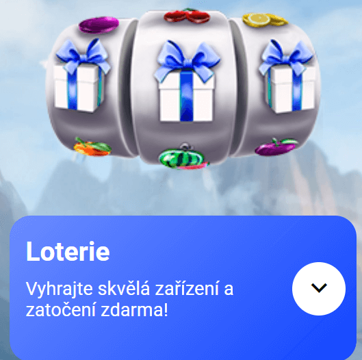 Loterie - ikona ve Slottica Casinu