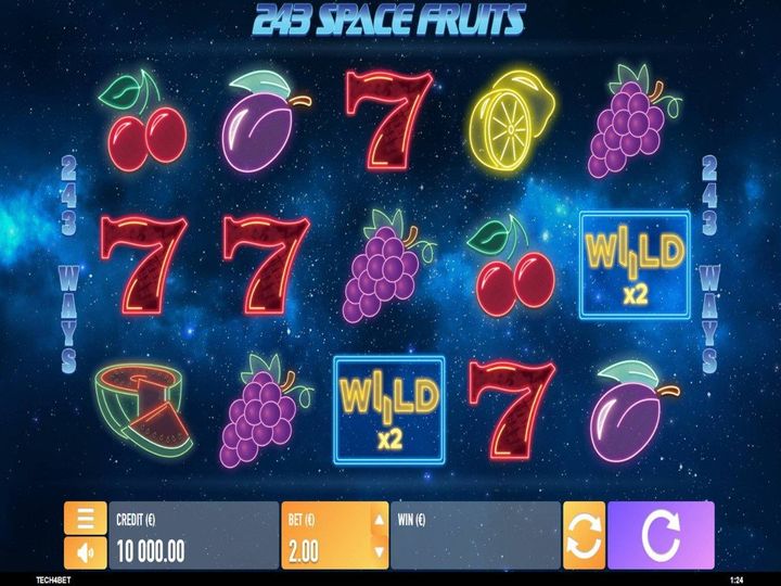 Tech4Bet automat Space Fruits
