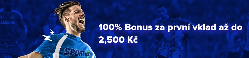 Sportaza nabízí 100% uvítací bonus !