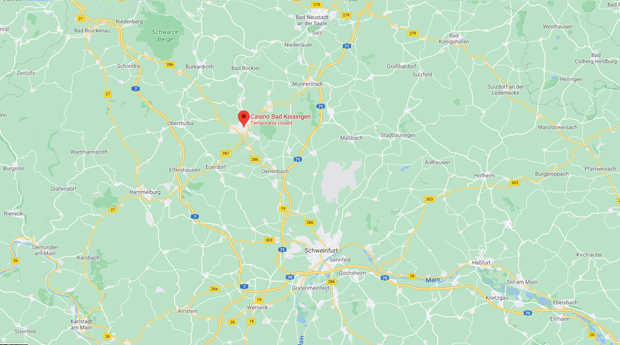 Bad Kissingen - mapa