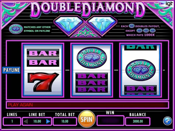 HRÁT zdarma výherní automat Double Diamond