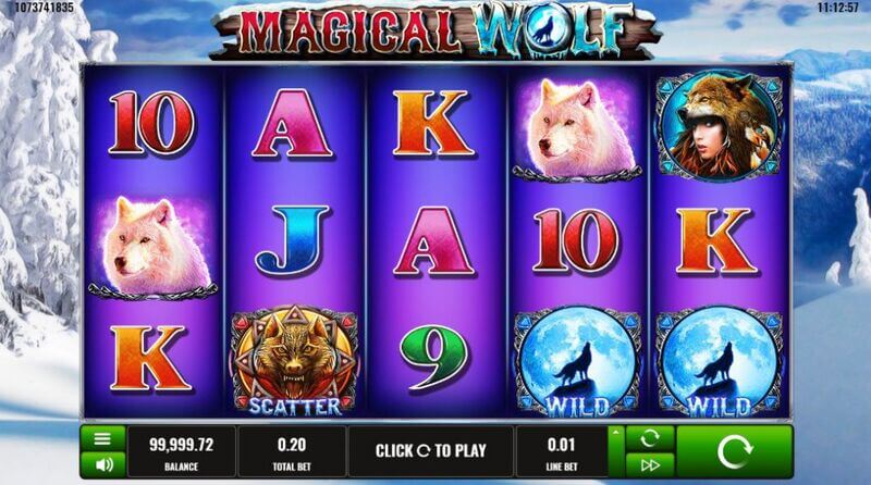 Free spiny na automat Magical Wolf