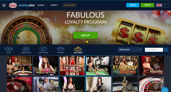 online casino WebbySlot